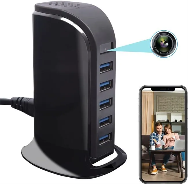 USB Charger WiFi Hidden Spy Camera