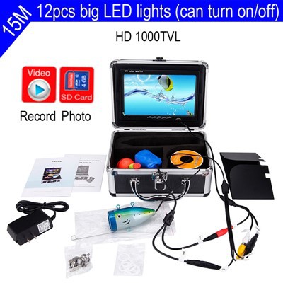 Teljes HD defilíció víz alatti halak keresése DVR -vel